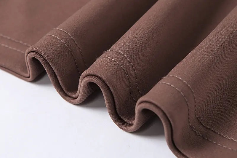 Solid Color Short Cropped Navel Slim Fashion T-shirt Women Oásis Mercado