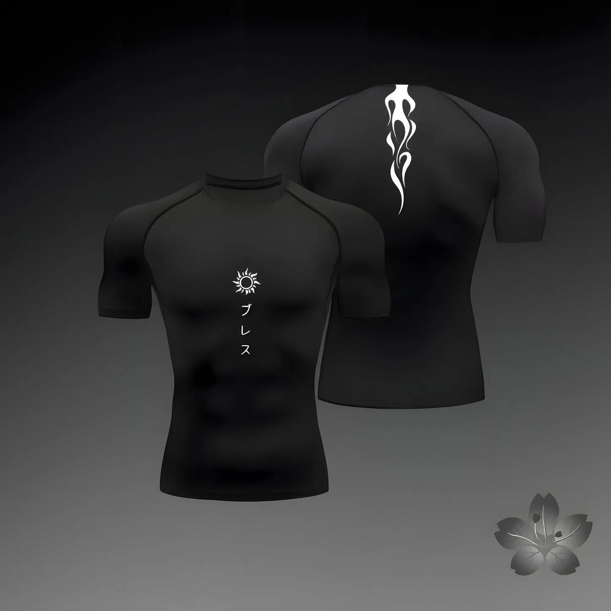 Sports Tights Short-sleeved Men's Printed T-shirt Conceitastral