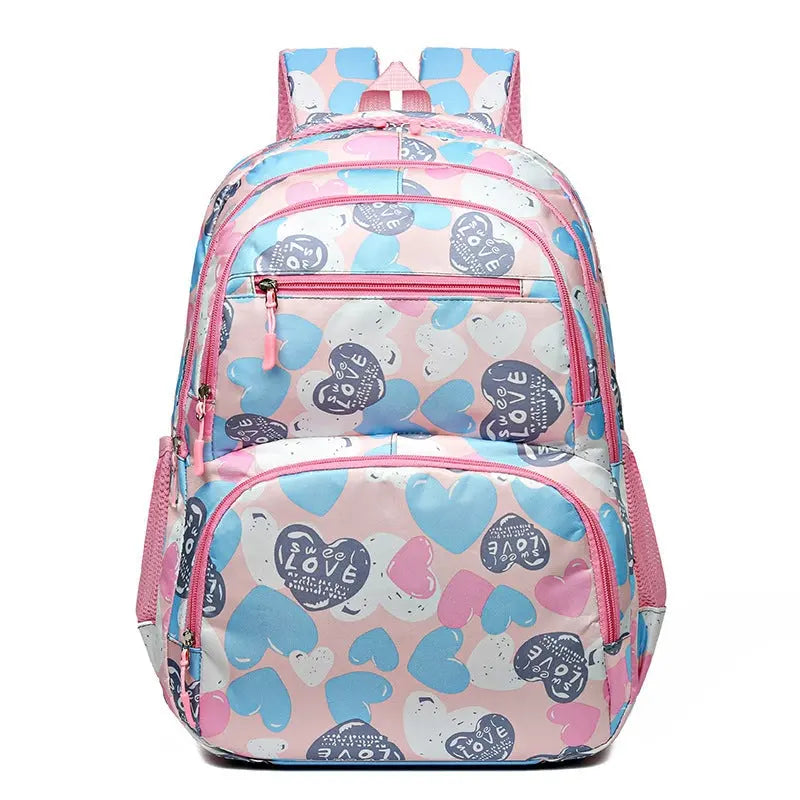 Student Schoolbag Children's Portable Burden Alleviation Large Capacity Backpack Conceitastral
