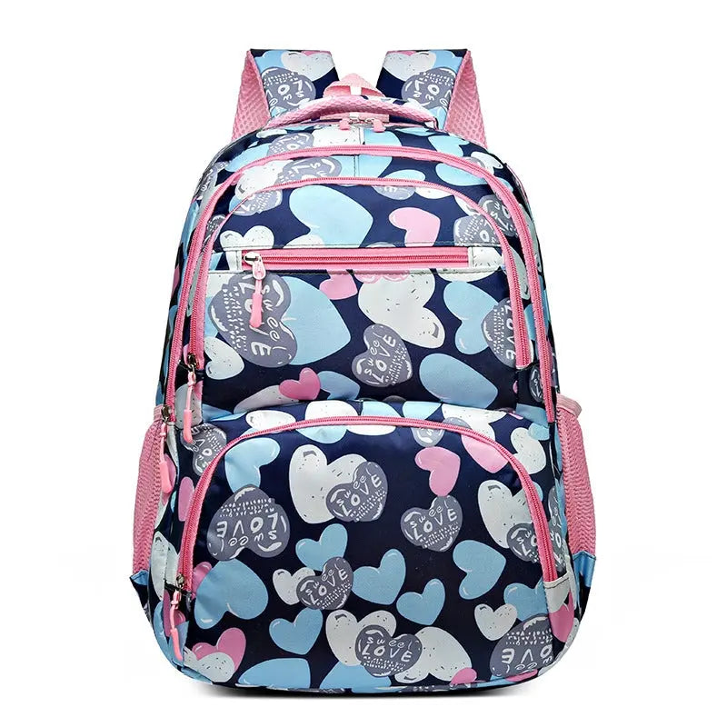 Student Schoolbag Children's Portable Burden Alleviation Large Capacity Backpack Conceitastral