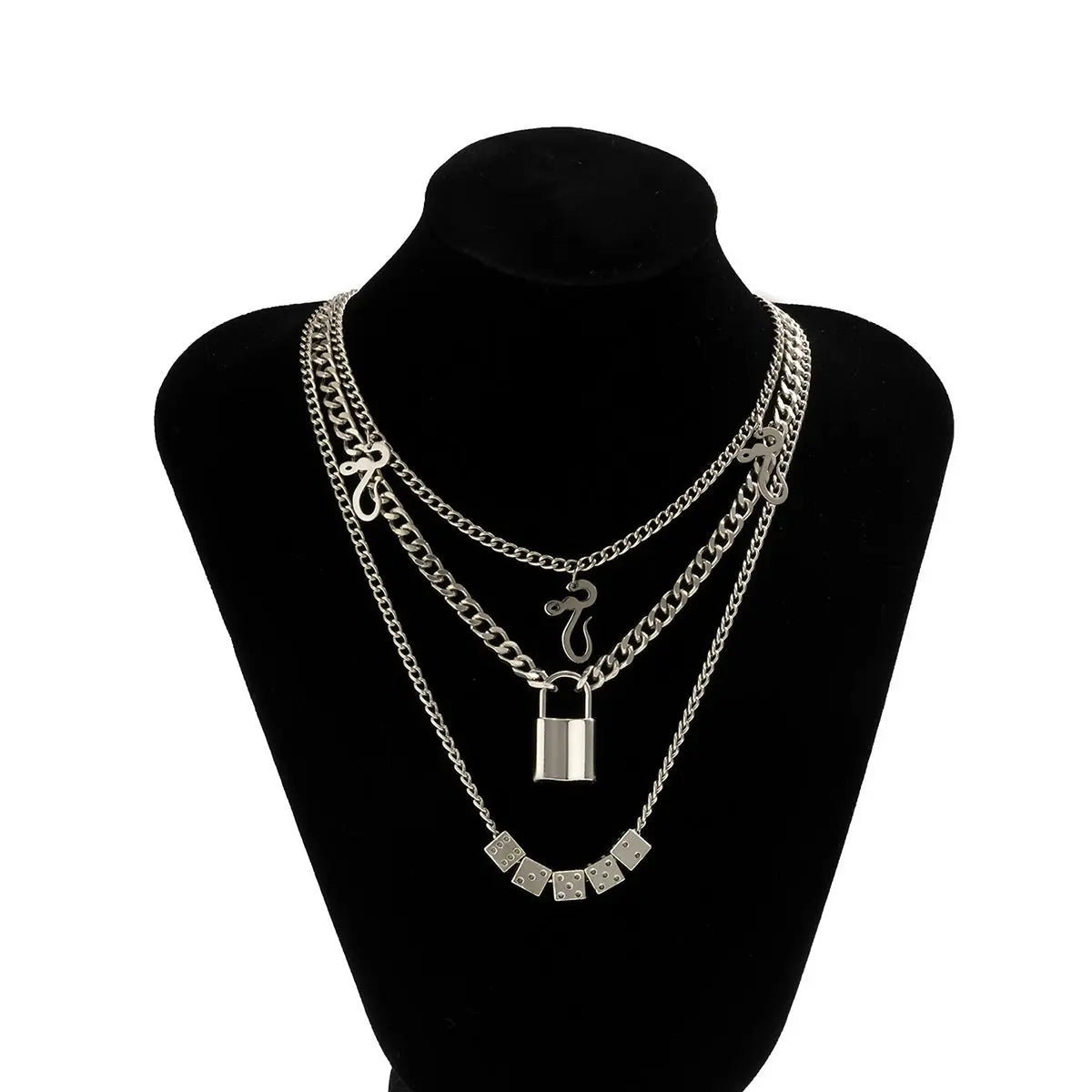 Trendy Snake Necklace Suit Women Conceitastral