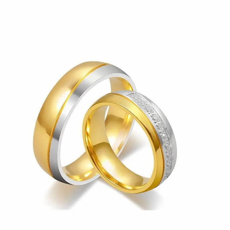 Vnox Wedding Rings For Women Men Anniversary Conceitastral