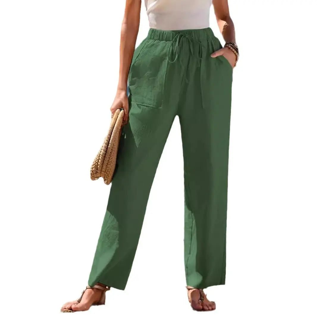 Wide-leg Pants Draping Effect Straight Pants Long High-end Conceitastral