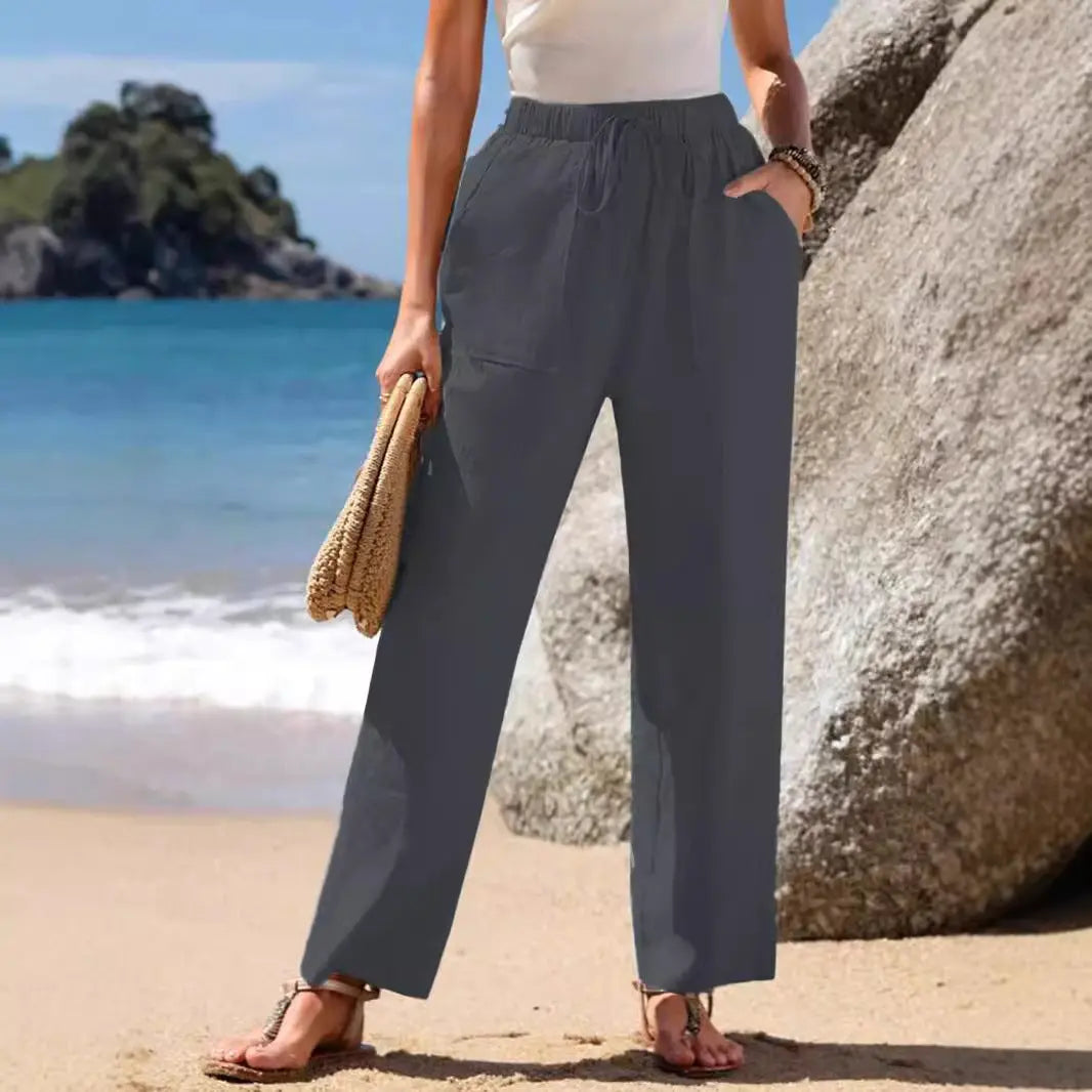 Wide-leg Pants Draping Effect Straight Pants Long High-end Conceitastral