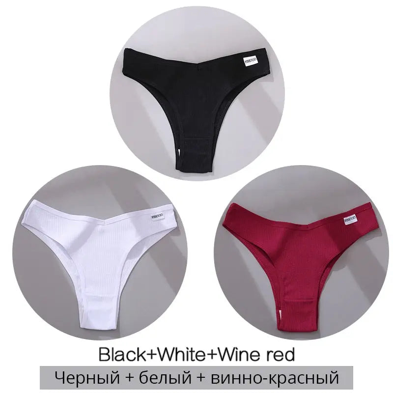 Women Cotton Underwear Women Thong Sexy Underwear Conceitastral