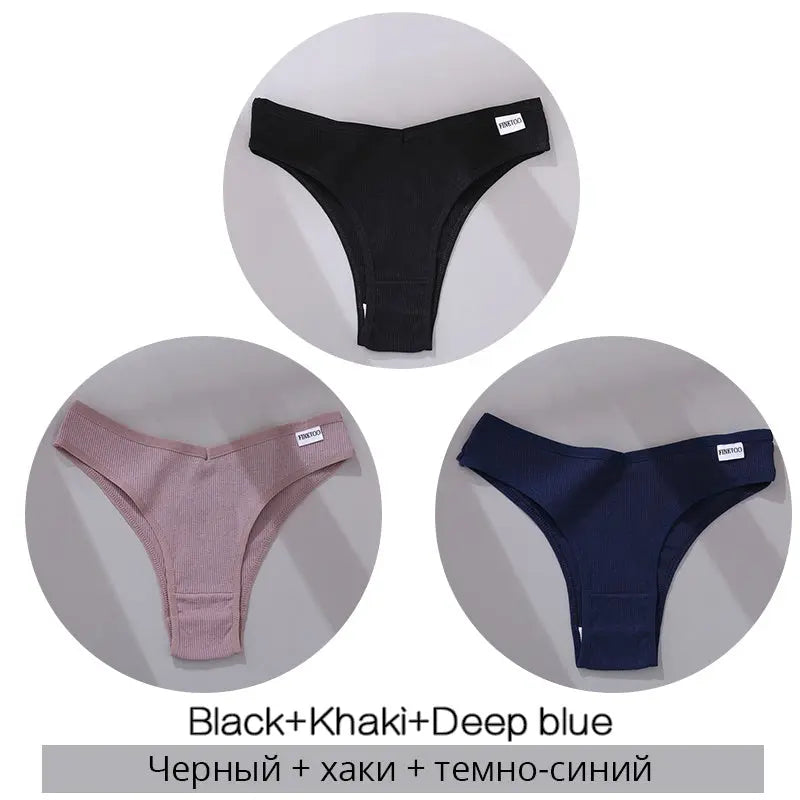 Women Cotton Underwear Women Thong Sexy Underwear Conceitastral