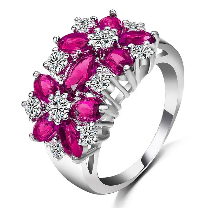 flower rings for women fashion jewelry gift Conceitastral