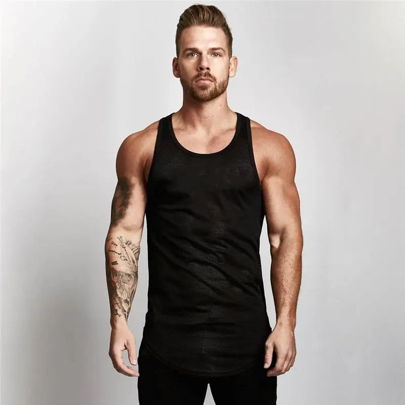 gym clothes tank top sportswear vest men Conceitastral