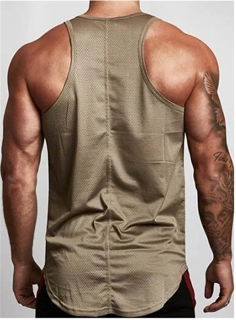 gym clothes tank top sportswear vest men Conceitastral