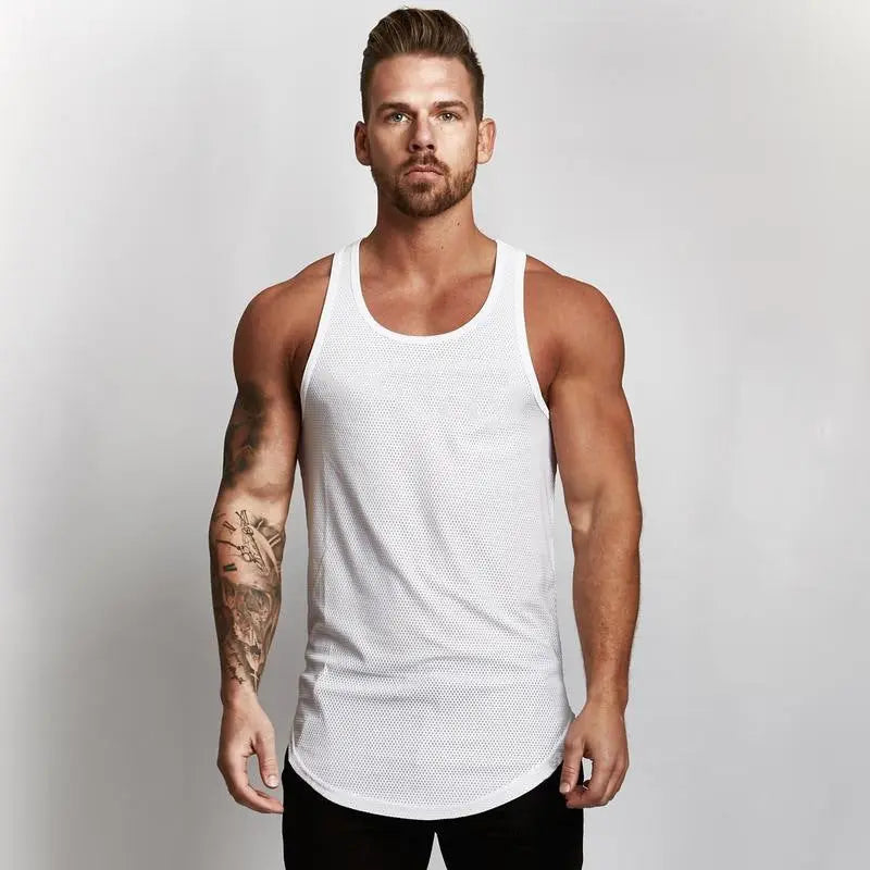 gym clothes tank top sportswear vest men Conceitastral