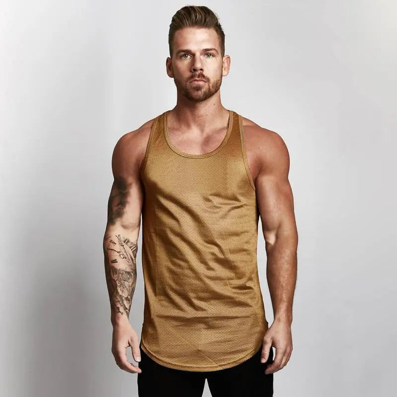 gym clothes tank top sportswear vest men Conceitastral
