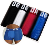 4Pc Homem Cueca Calcinha Cueca Boxer para Homens Boxer Curto Conceitastral