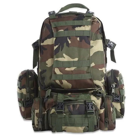 50L Outdoor Backpack Molle Military Tactical Backpack Rucksack Sports Bag Waterproof Camping Hiking Backpack Travel Conceitastral
