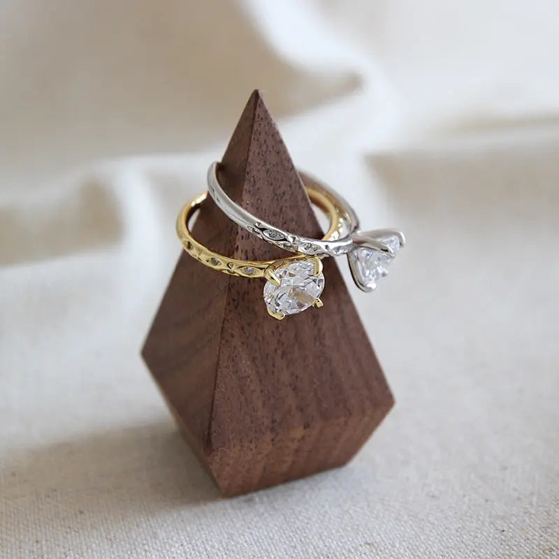 925 Silver AAAA Zircon Rings Minimalist Big Zircon Party Rings for Women Elegant Fashion Wedding Jewelry Gifts Conceitastral