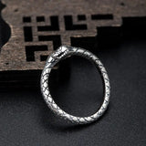 925 Silver Cool Style Snake Head Vintage Ring For Men And Women Conceitastral