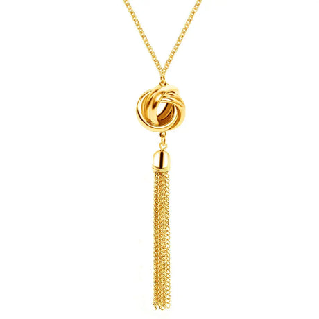 Accessories New Chain Tassel Necklace Women Conceitastral