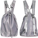 Adjustable Shoulder-strap Bag Fashion Dual-purpose Backpack Leisure Bucket Shoulder Bag Women Personalized Campus Schoolbag Fro Students Conceitastral