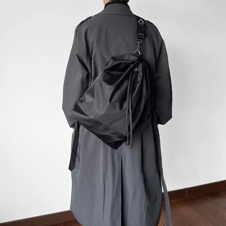 Adjustable Shoulder-strap Bag Fashion Dual-purpose Backpack Leisure Bucket Shoulder Bag Women Personalized Campus Schoolbag Fro Students Conceitastral