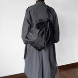 Adjustable Shoulder-strap Bag Fashion Dual-purpose Backpack Leisure Bucket Shoulder Bag Women Personalized Campus Schoolbag Fro Students Conceitastral