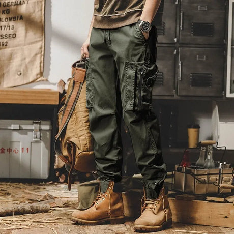 American Workwear Pants Men's Straight Functional Outdoor Tactics Casual Pants Oásis Mercado