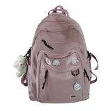 Backpack School Bag Girls Students Schoolbag High Capacity Multi-pocket Design Bags Conceitastral