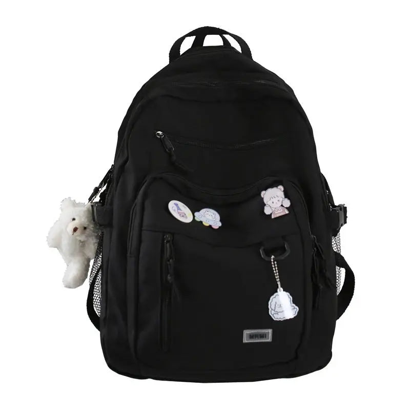 Backpack School Bag Girls Students Schoolbag High Capacity Multi-pocket Design Bags Conceitastral