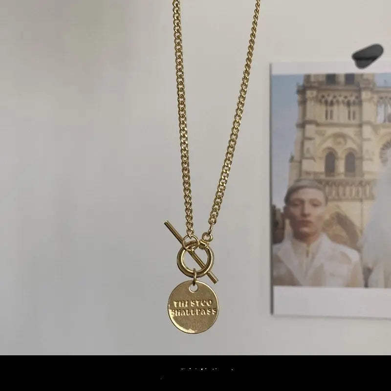 Baroque shaped pearl stacking necklace women Conceitastral