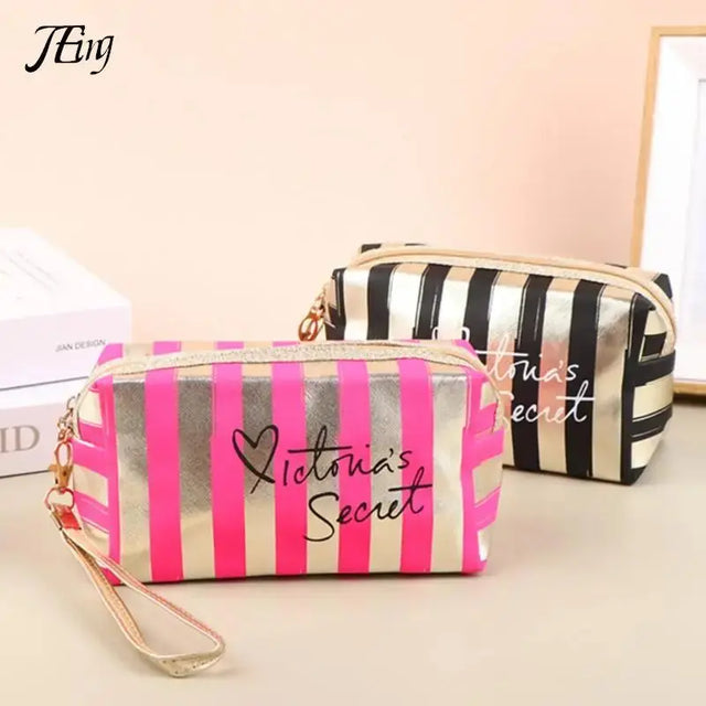 Bolsa Organizadora de Cosméticos Impermeável em PVC Laser – Neceser Feminino Conceitastral