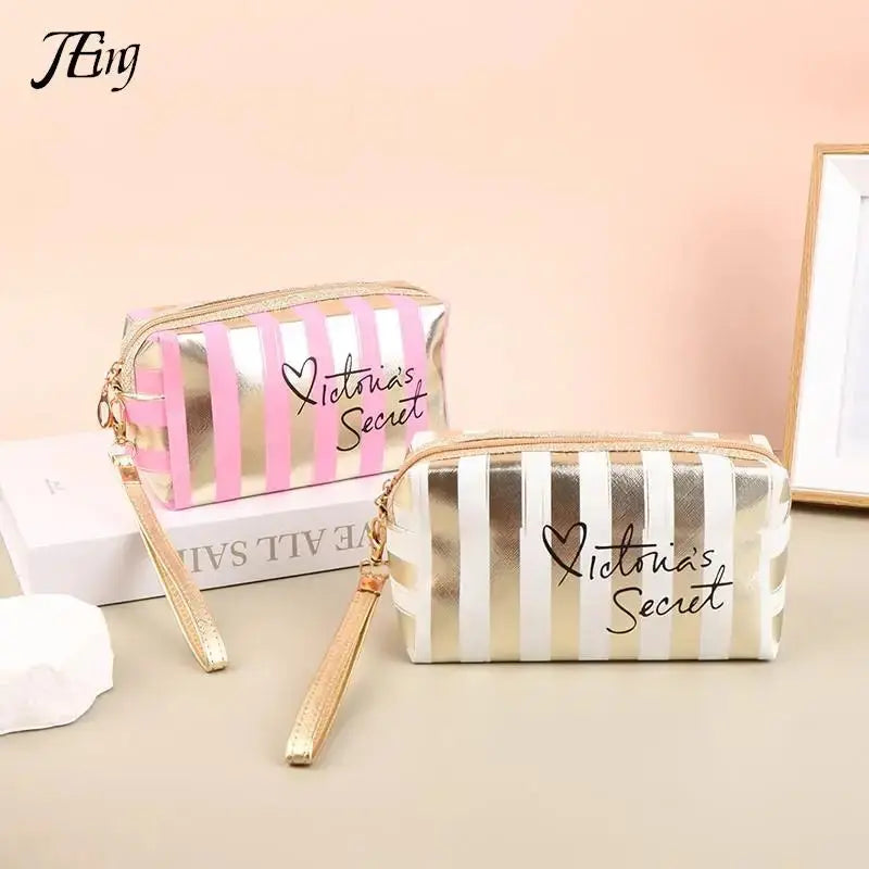 Bolsa Organizadora de Cosméticos Impermeável em PVC Laser – Neceser Feminino Conceitastral