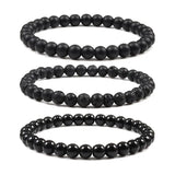 Bracelete de Pedra Natural Elástico - Equilíbrio e Bem-Estar Conceitastral