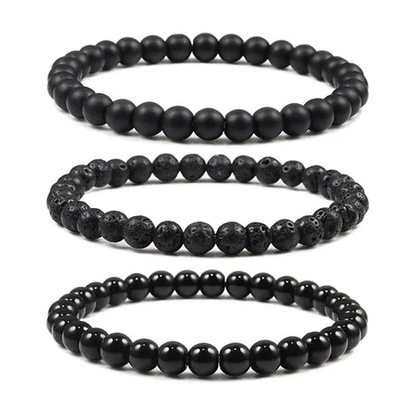 Bracelete de Pedra Natural Elástico - Equilíbrio e Bem-Estar Conceitastral