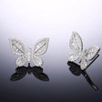 Butterfly earrings diamond earrings women Conceitastral