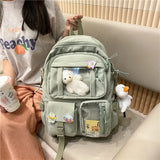 Casual Large-capacity School Bag Harajuku Style Backpack for Middle and High School Students Conceitastral