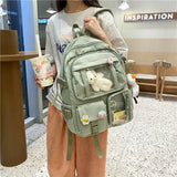 Casual Large-capacity School Bag Harajuku Style Backpack for Middle and High School Students Conceitastral