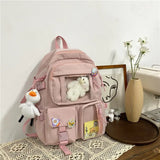 Casual Large-capacity School Bag Harajuku Style Backpack for Middle and High School Students Conceitastral