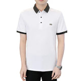 Casual Polo Collar Men's Loose Short Sleeve Conceitastral