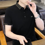 Casual Polo Collar Men's Loose Short Sleeve Conceitastral