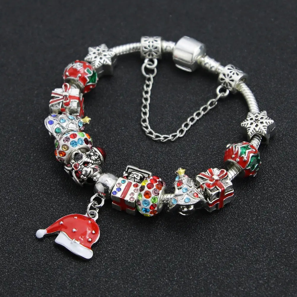 Christmas DIY Beaded Bracelet For Women Conceitastral