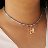Copper Micro Inlaid Zircon Necklace Women Conceitastral