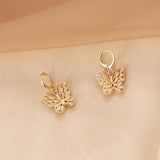 Copper Micro Inlaid Zircon Necklace Women Conceitastral