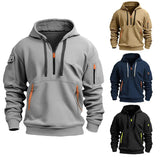 Cotton Dropped Shoulder Hooded Sweatshirt Men's Women's Plus Size Loose Pullover Fashion Sweatshirt Conceitastral