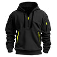 Cotton Dropped Shoulder Hooded Sweatshirt Men's Women's Plus Size Loose Pullover Fashion Sweatshirt Conceitastral