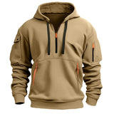 Cotton Dropped Shoulder Hooded Sweatshirt Men's Women's Plus Size Loose Pullover Fashion Sweatshirt Conceitastral