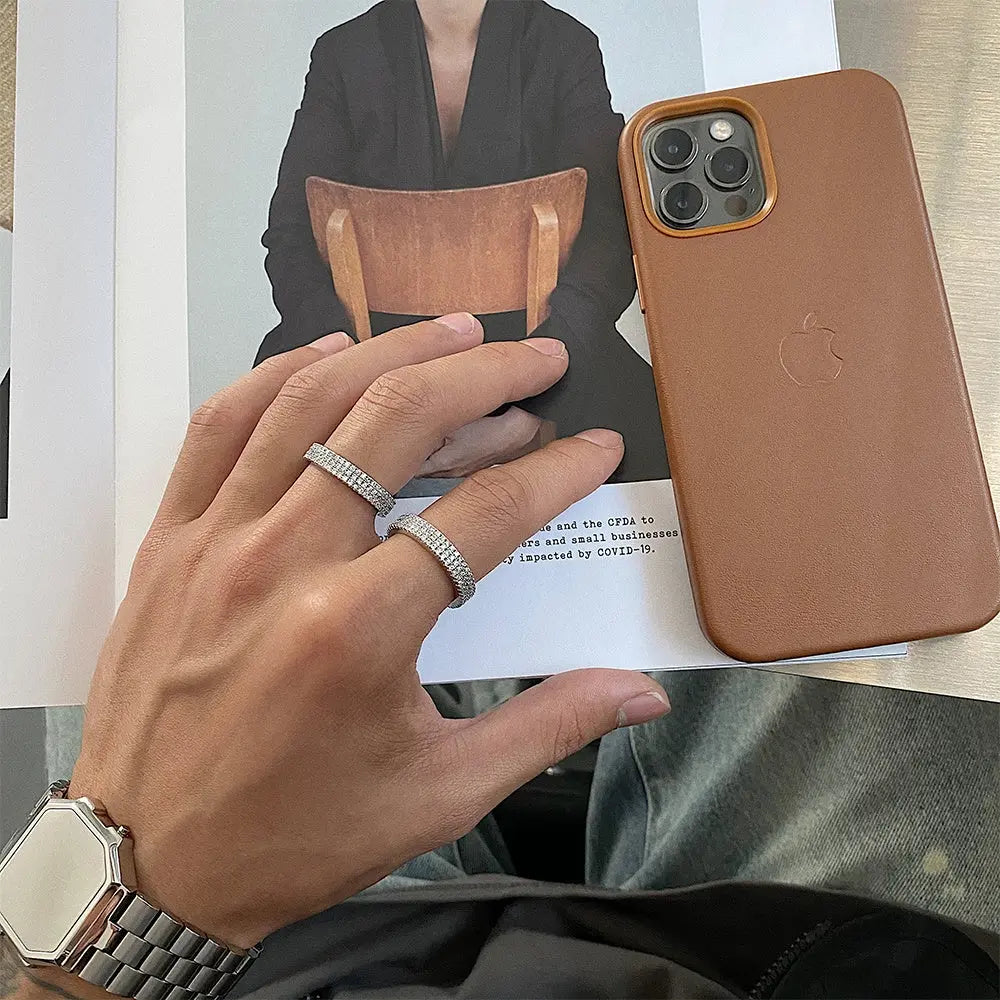 Cuban Diamond Fashion Ring For Men Conceitastral