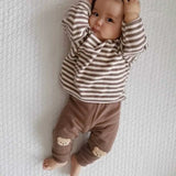 Cute And Comfortable Striped Top For Babies Conceitastral