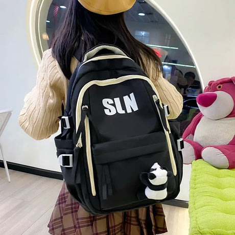 Dirt-resistant Large Capacity Schoolbag Travel Backpack Conceitastral