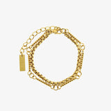 Double Layer Titanium Steel Bracelet For Men Conceitastral