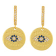 Earrings Women Temperament Sun Flower Earrings Inlaid Zircon Conceitastral