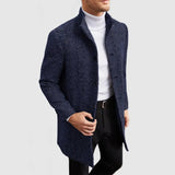 European And American New Men's Woolen Coat Conceitastral