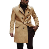 European And American New Plus Size Woolen Coat Men Conceitastral